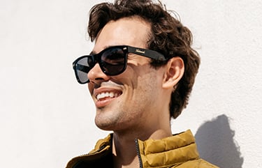 Sunglasses size on model