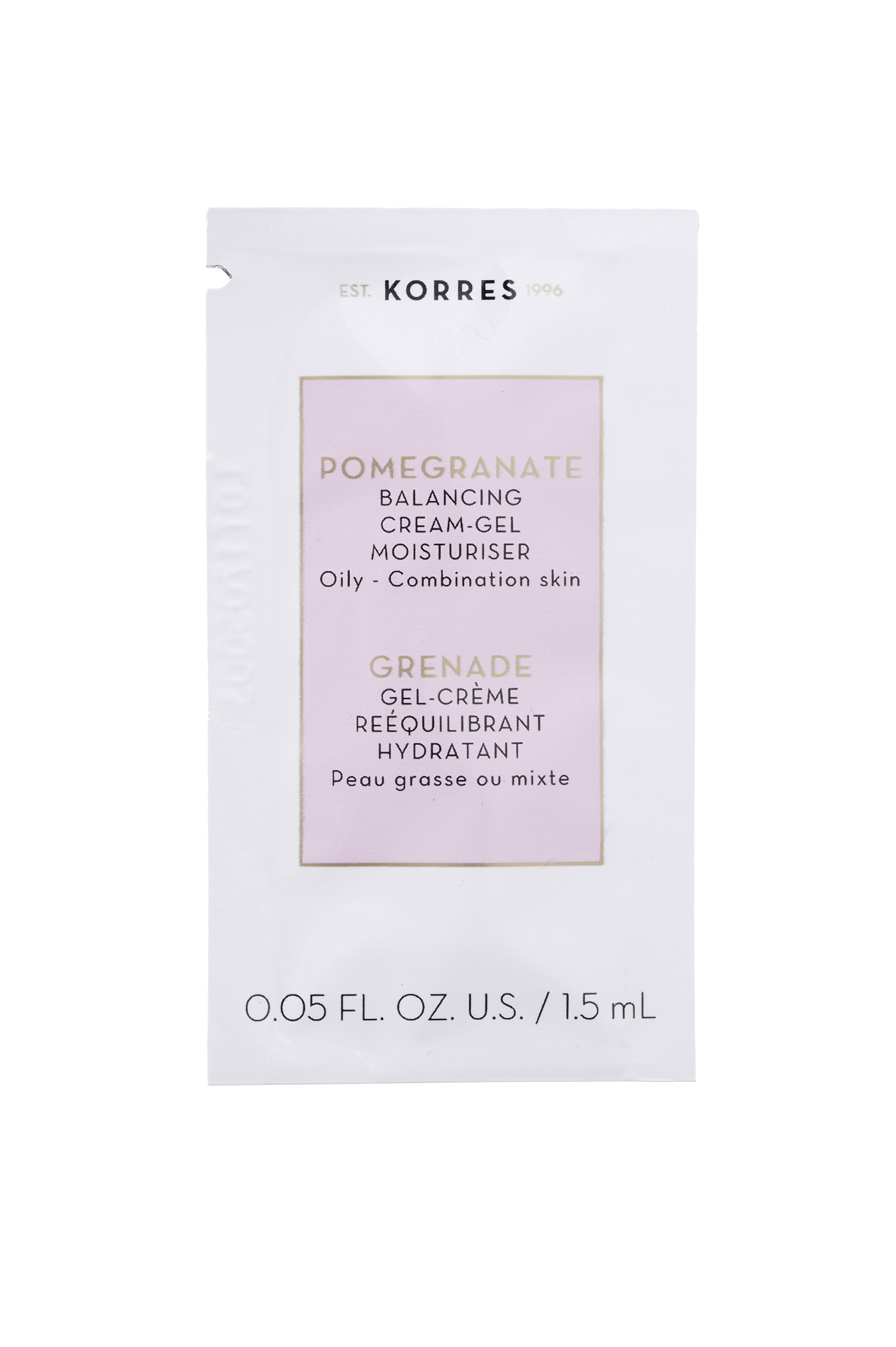 Pomegranate Cremegel für ölige Haut Sample