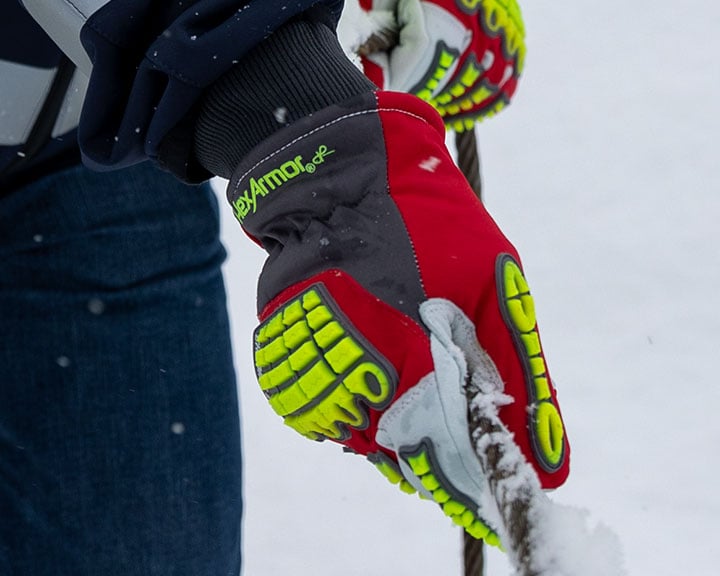 HexArmor Chrome Series® 4080 Impact and A8 Cut Resistant Leather Driver Gloves - Pair HexArmor Chrome Series® 4080 Impact and A8 Cut Resistant Leather Driver Gloves - Pair