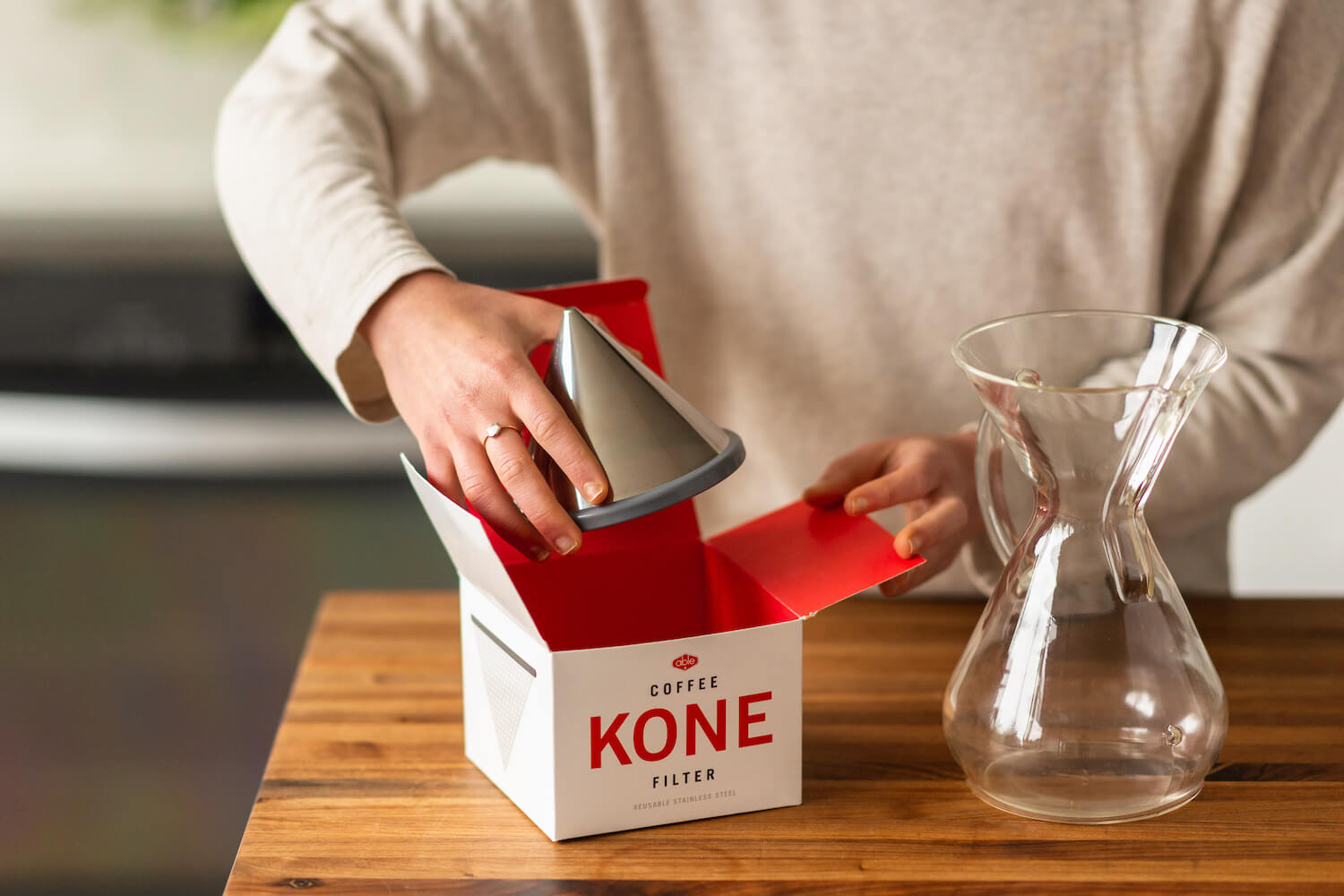 Ratio Kone Coffee Filter by Able key feature 2
