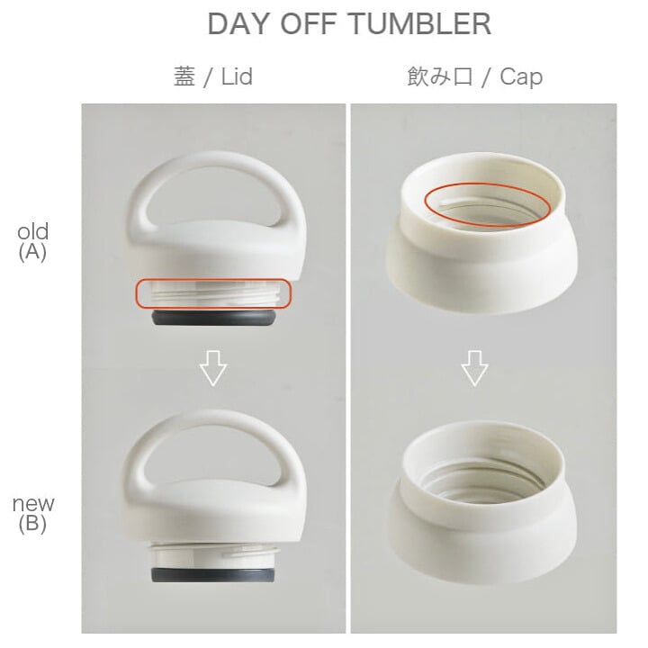 KINTO DAY OFF TUMBLER REPLACEMENT LID (500ML/17OZ) (A) KHAKI THUMBNAIL 1