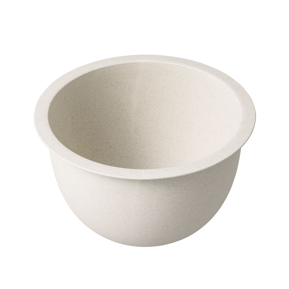 KINTÔ PLANT POT 201 (⌀140 mm/5.5 po) Miniature beige 1