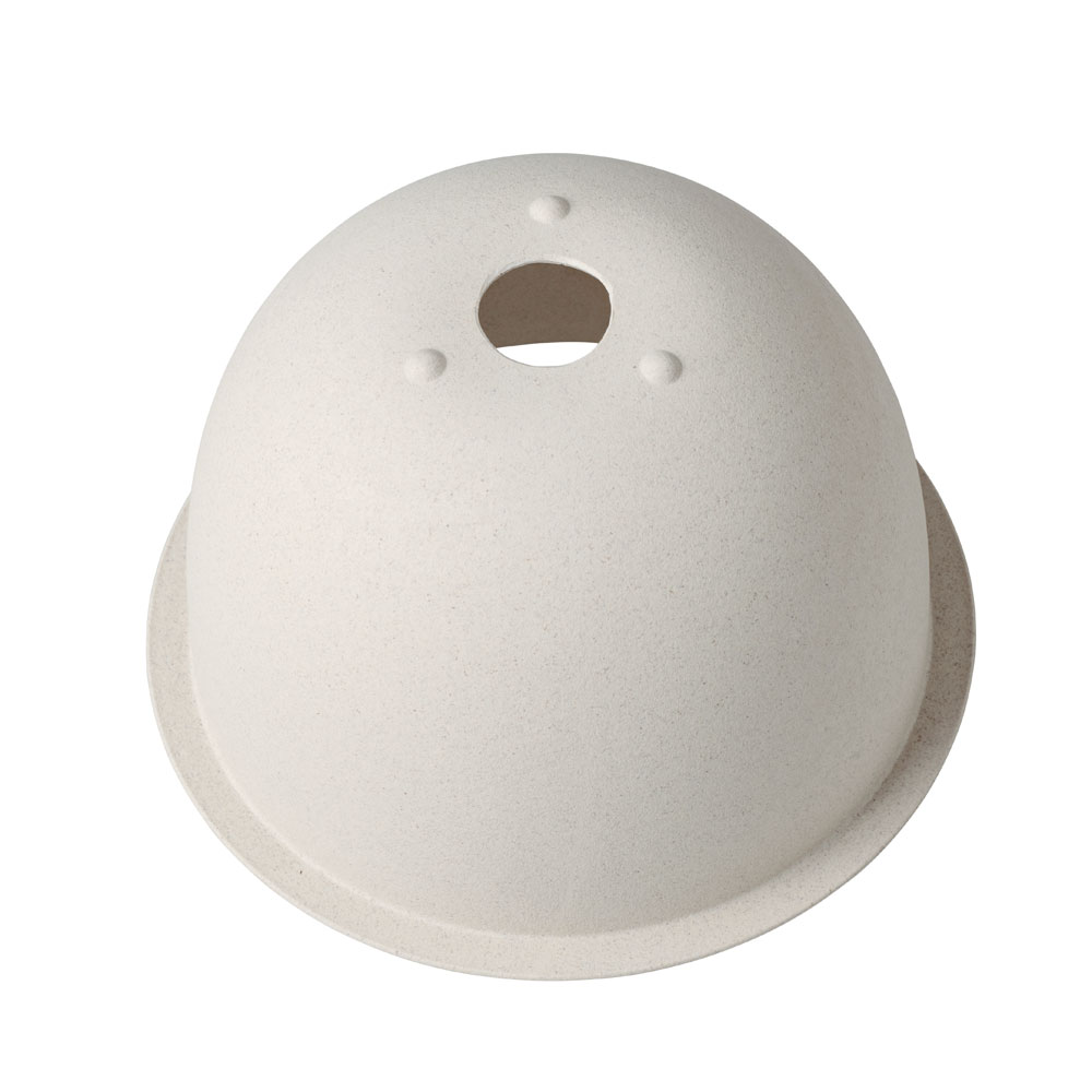 KINTÔ PLANT POT 201 (⌀140 mm/5.5 po) Miniature beige 2