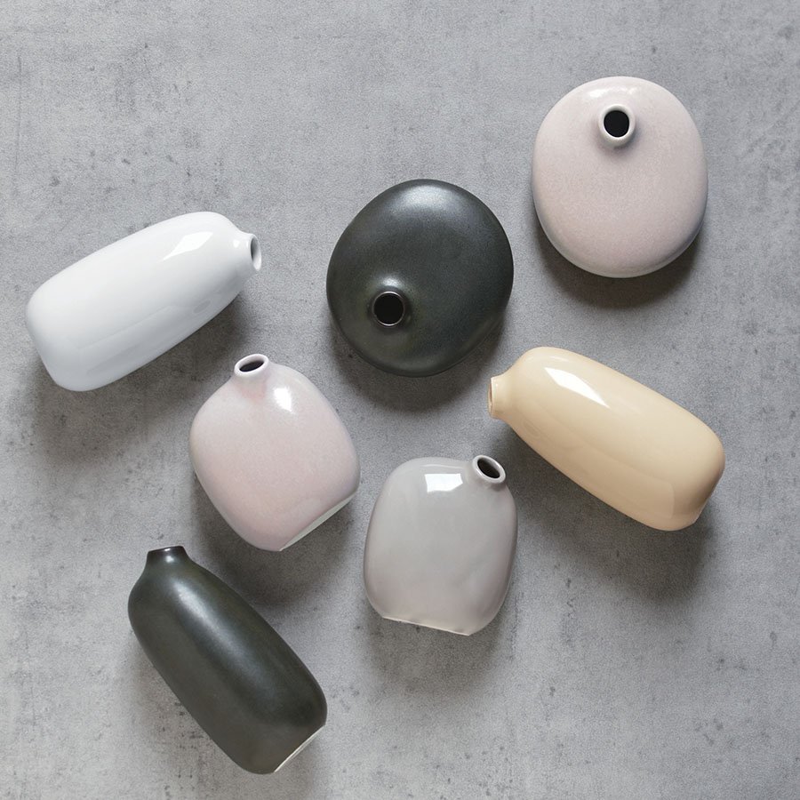 KINTO SACCO VASE 01 BLACK