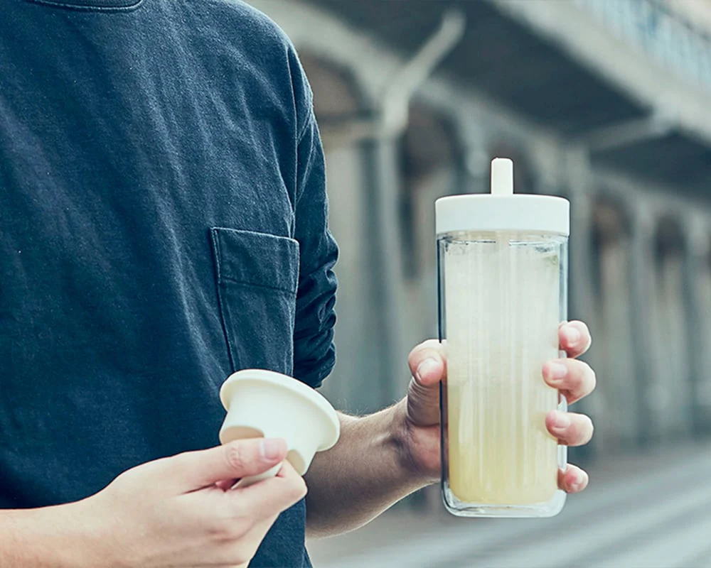 KINTÔ TO GO BOTTLE (480ML/16OZ) BLANC VIGNETTE 9
