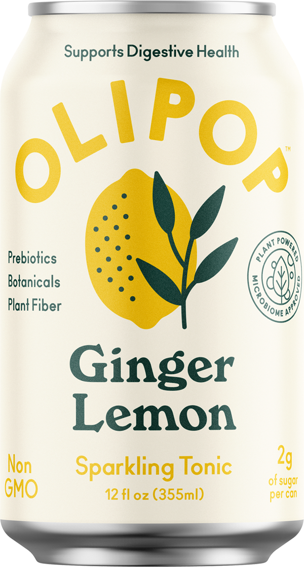 Ginger Lemon Olipop Can