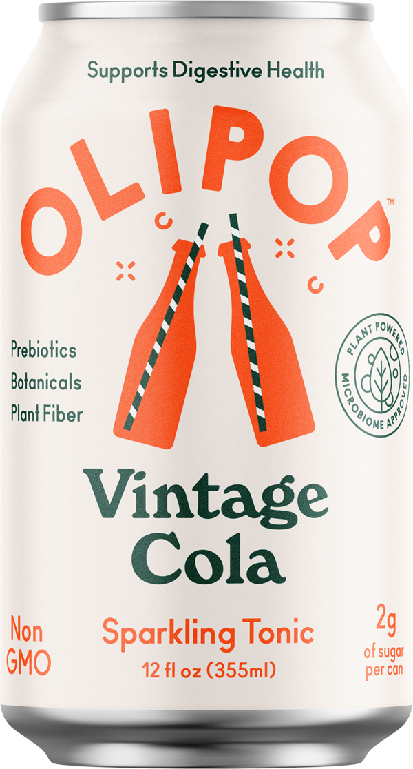 Vintage Cola Olipop Can