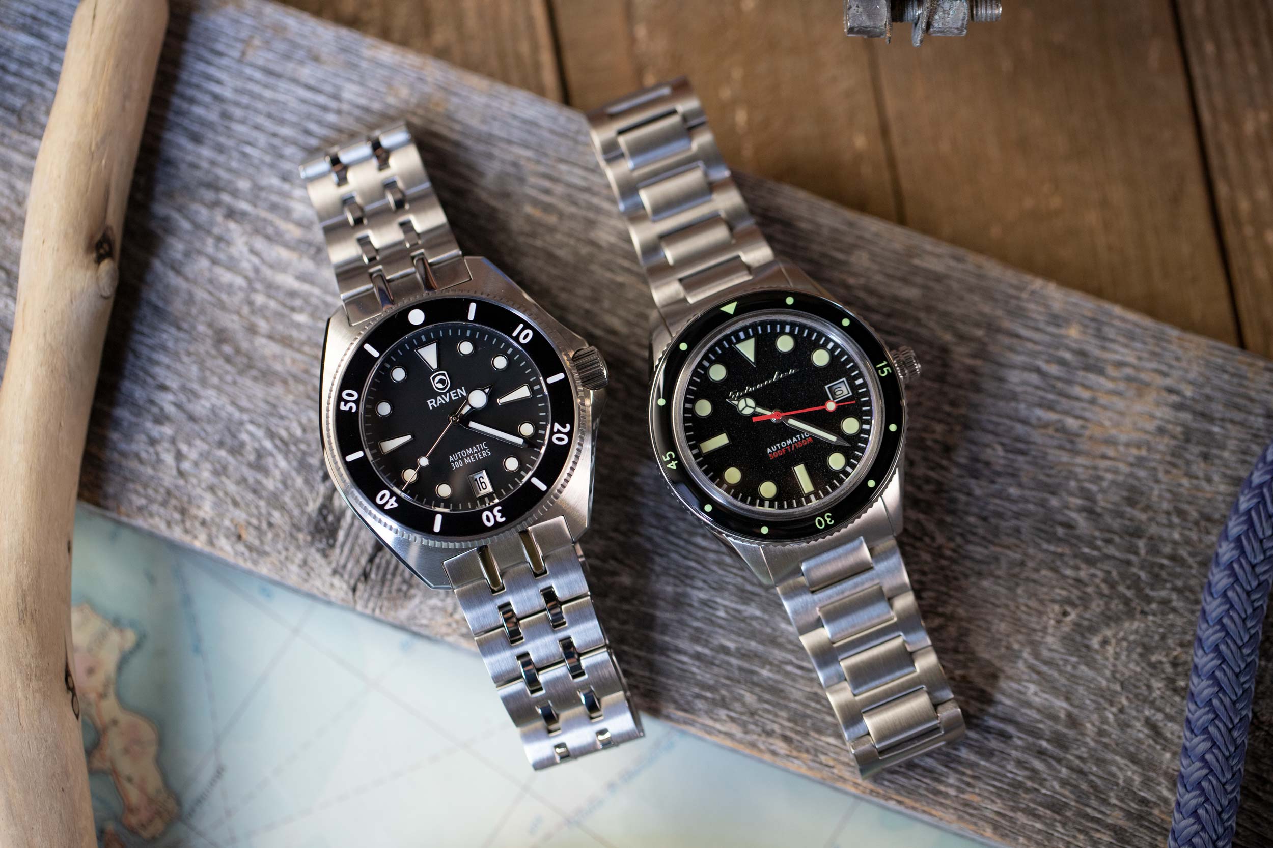 Two Value-driven 40mm Dive Watches from 