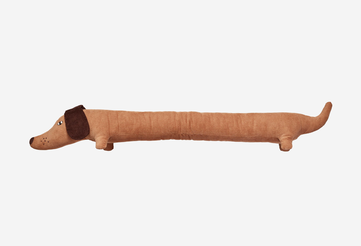 Like all the pieces in the collection, the very Sassy Sausage dog toy is handmade by the Donna Wilson team in the East London workshop. Photo c/o Donna Wilson. 