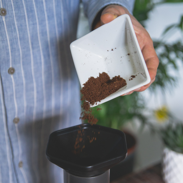 Add your coffee