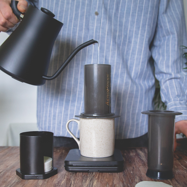 Brew your coffee