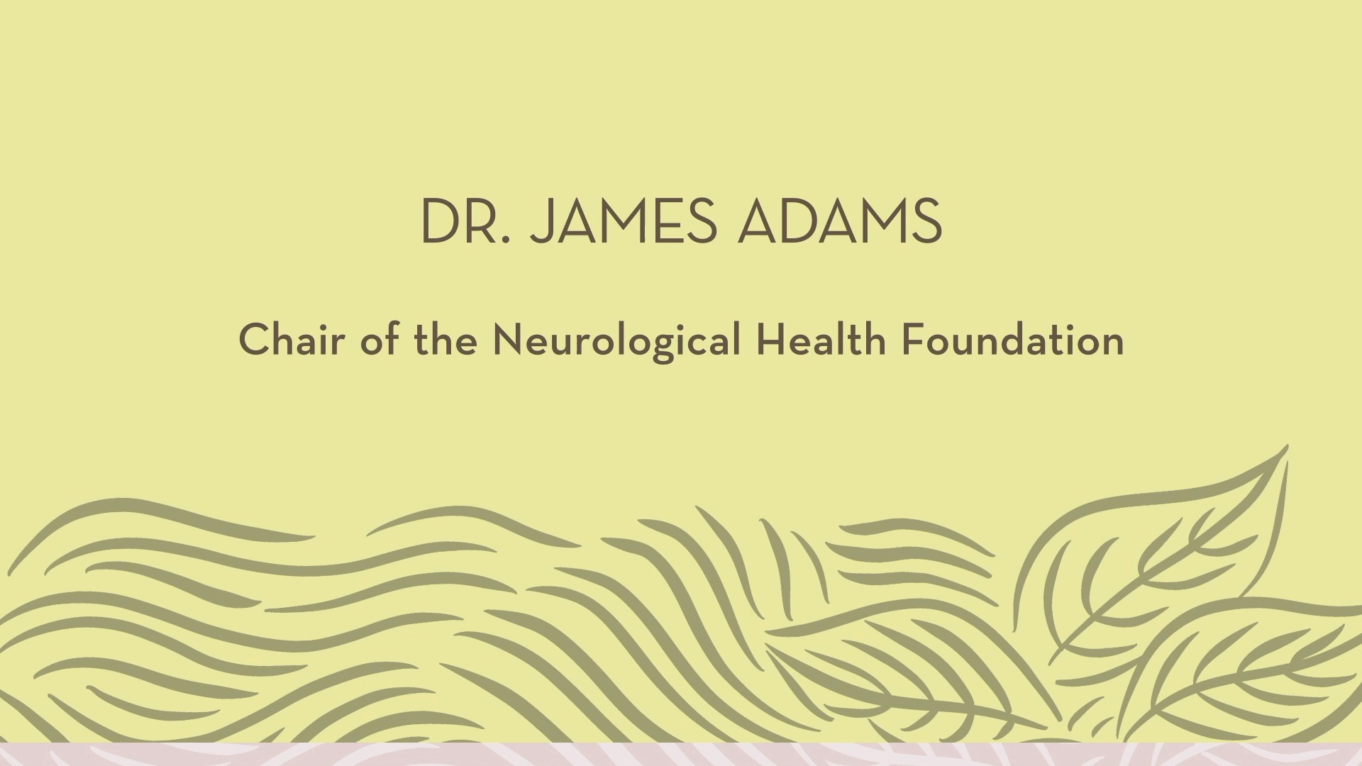 Dr. Adams | Introduction