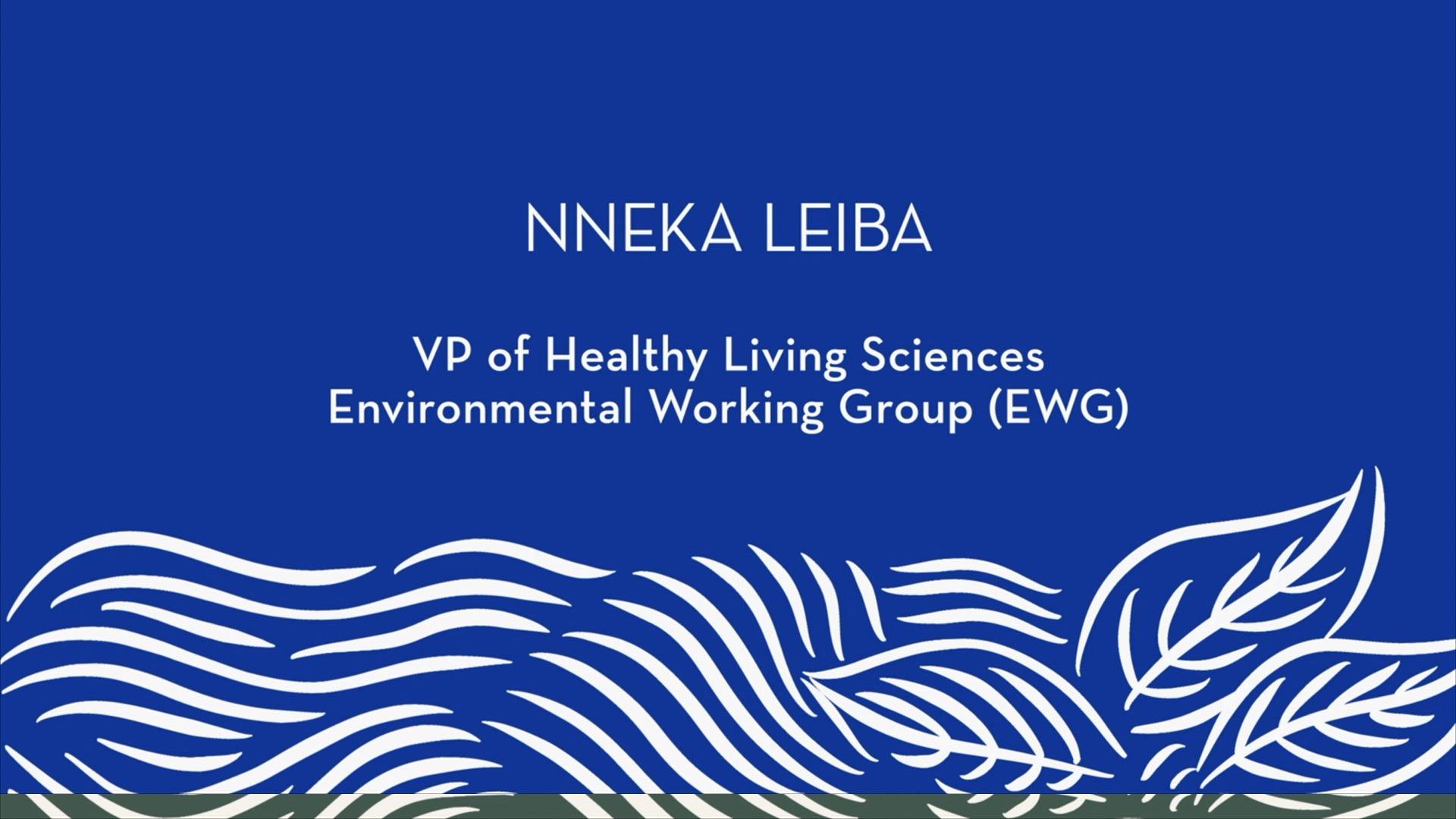 Nneka Leiba | Introduction