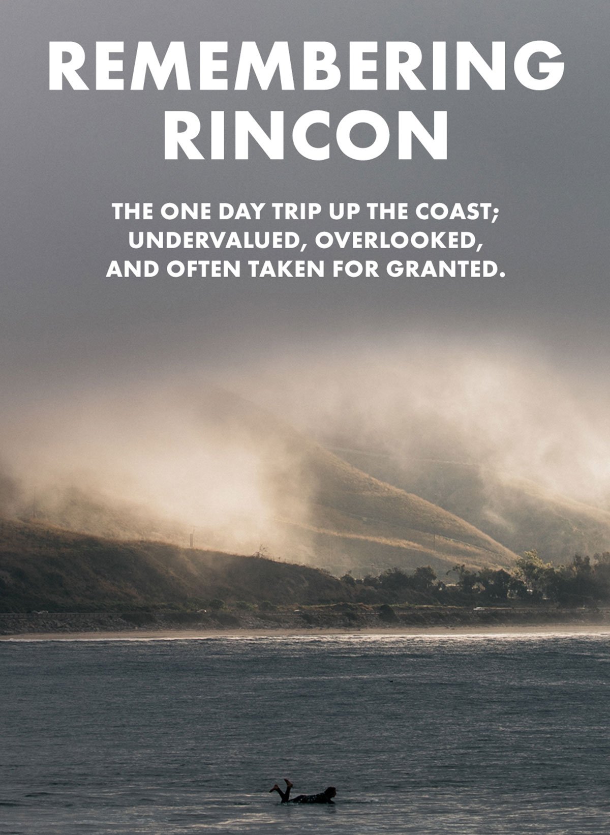 REMEMBERING RINCON