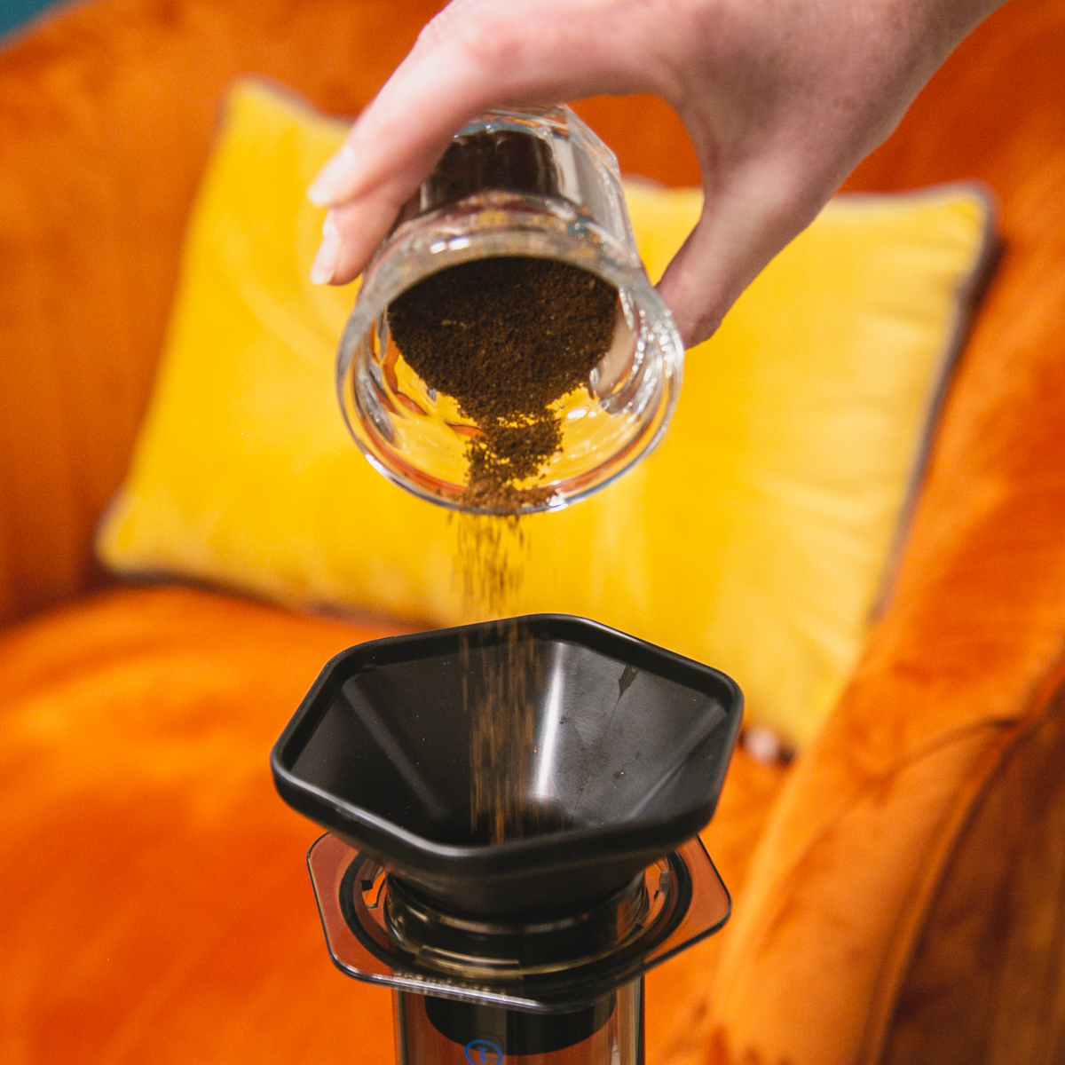 Step 2: Add your coffee