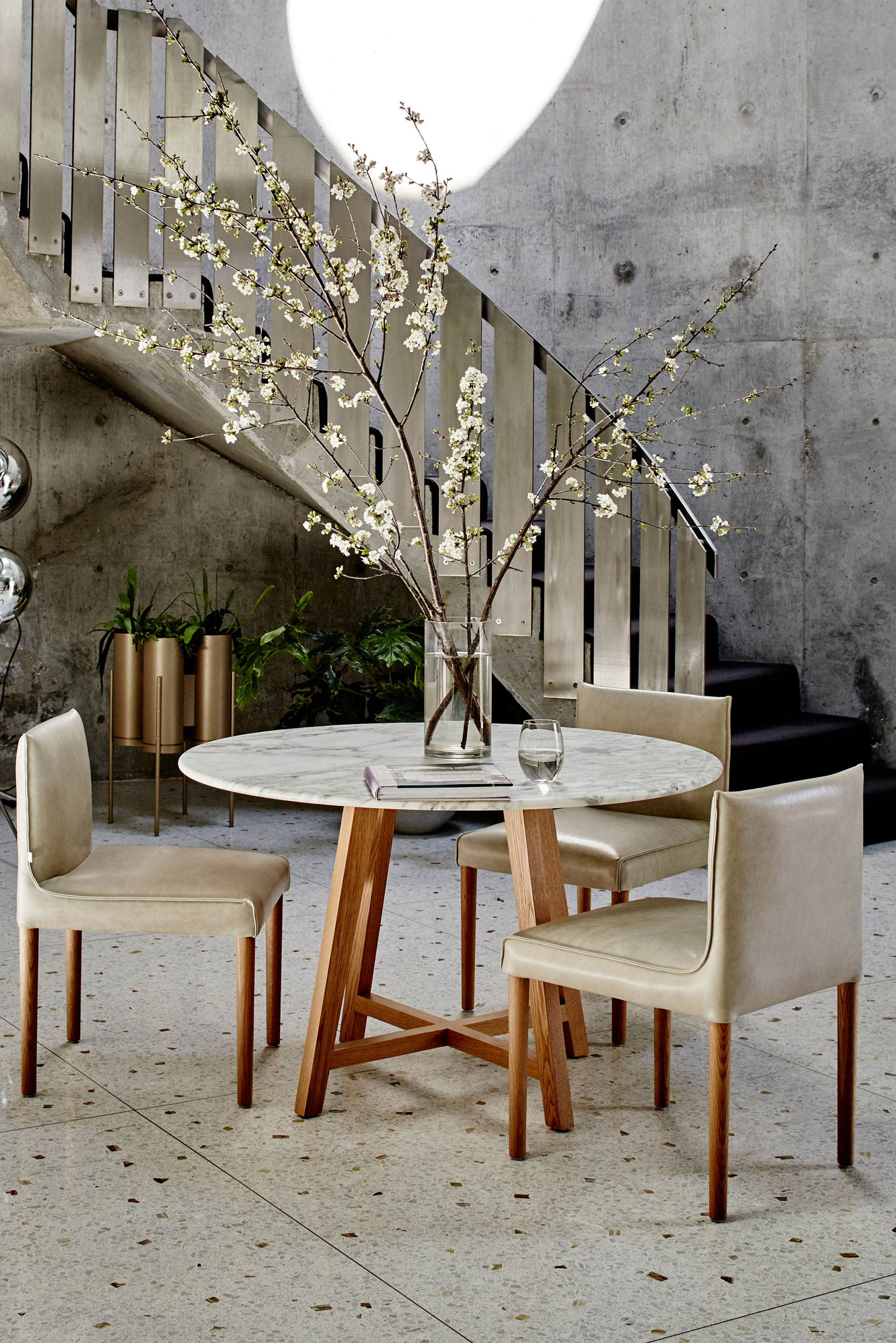 Iko Dining Table + Maggie Chairs