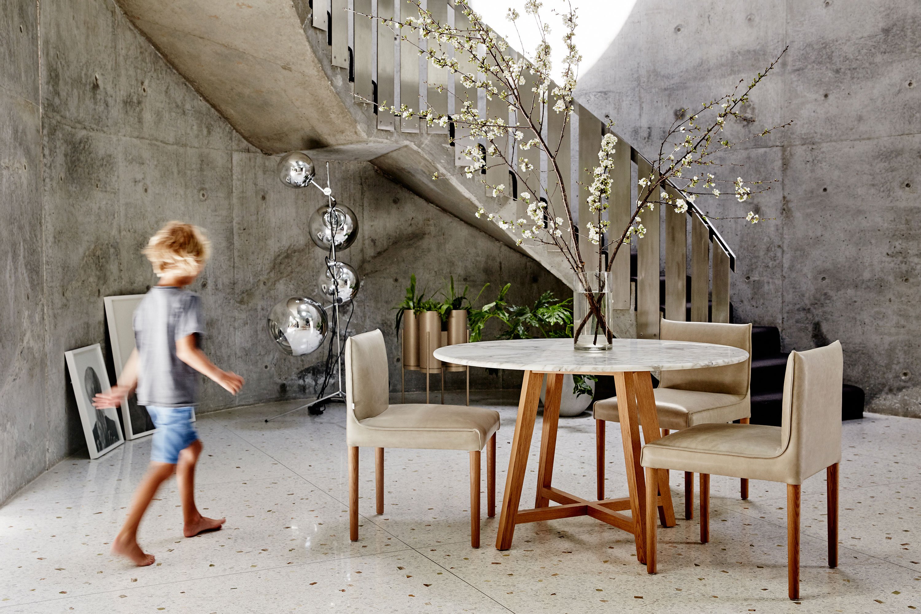 Iko Dining Table + Maggie Chairs