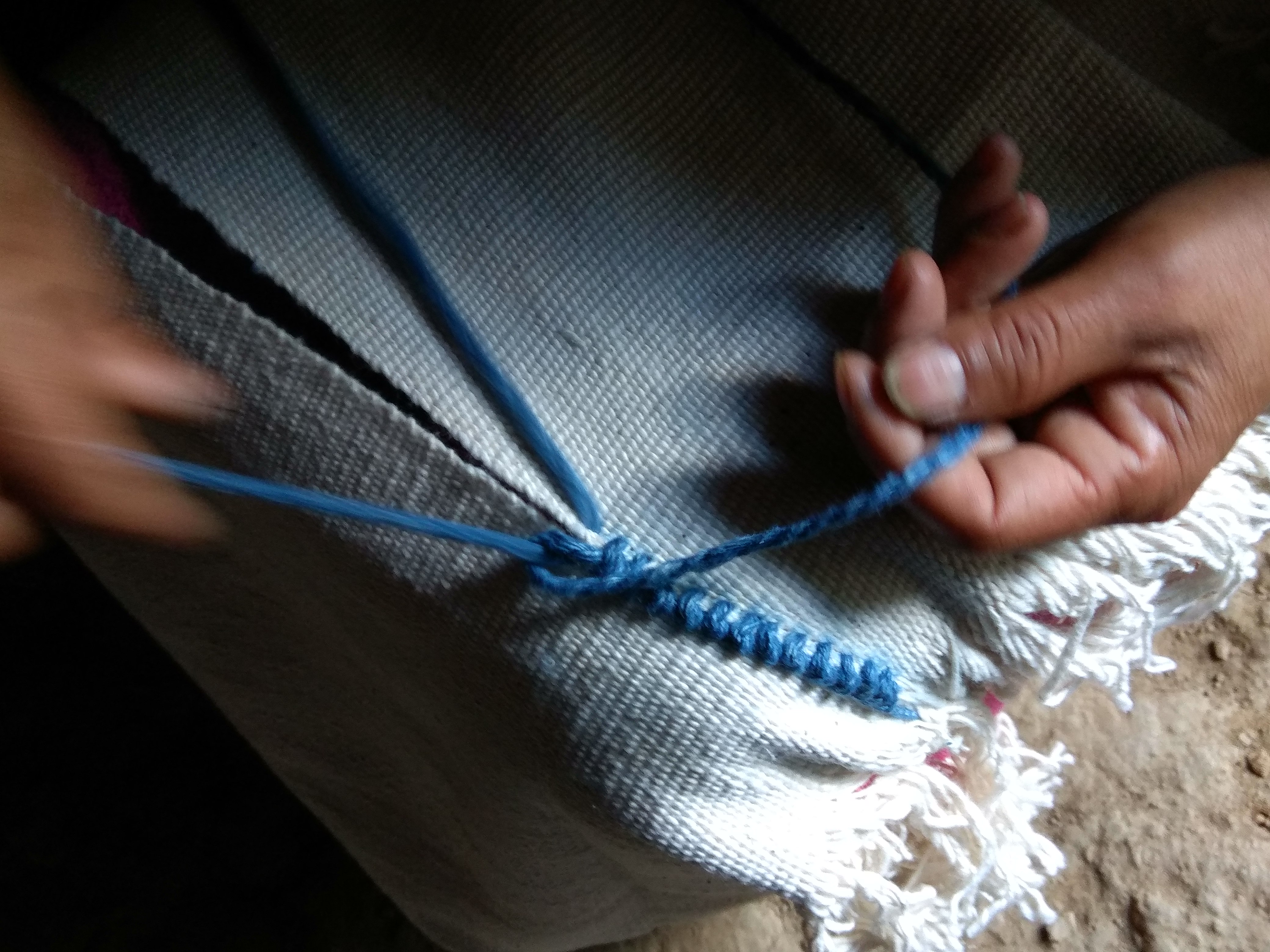 Women Knitting