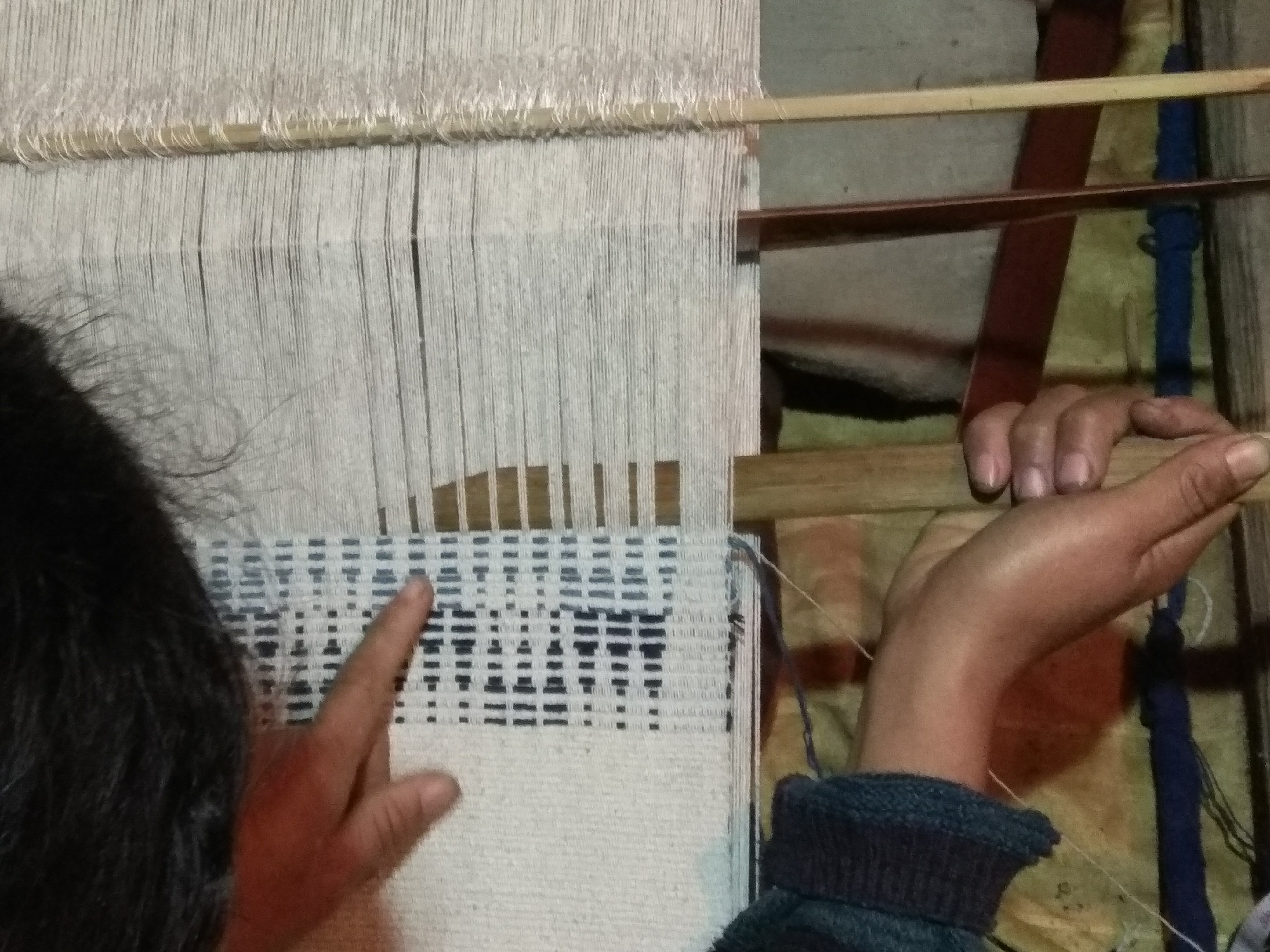 Women weaving