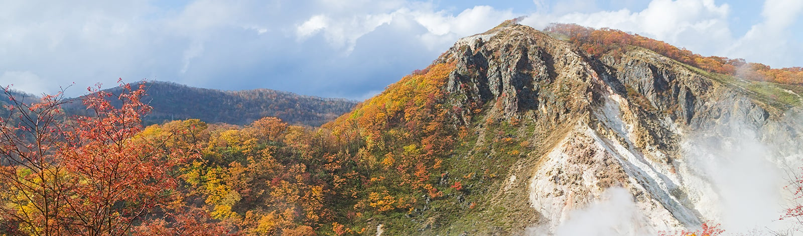 Noboribetsu Onsen in Autumn - Hokkaido, Japan