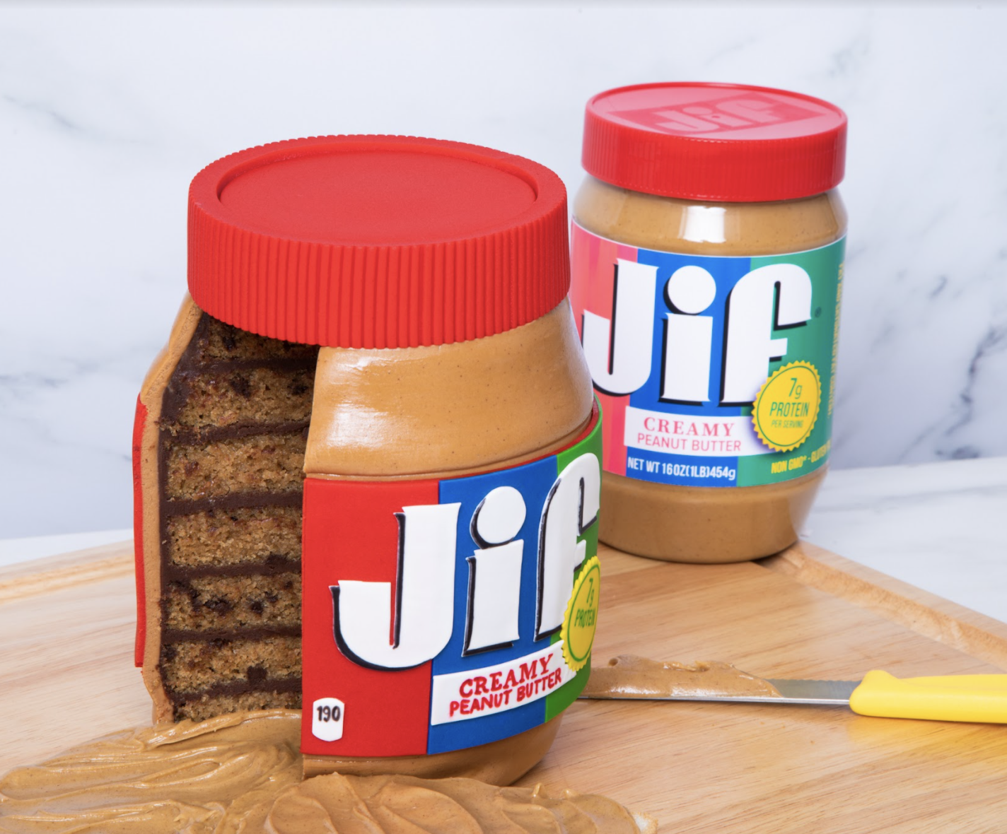 Jif peanut butter ingredients label