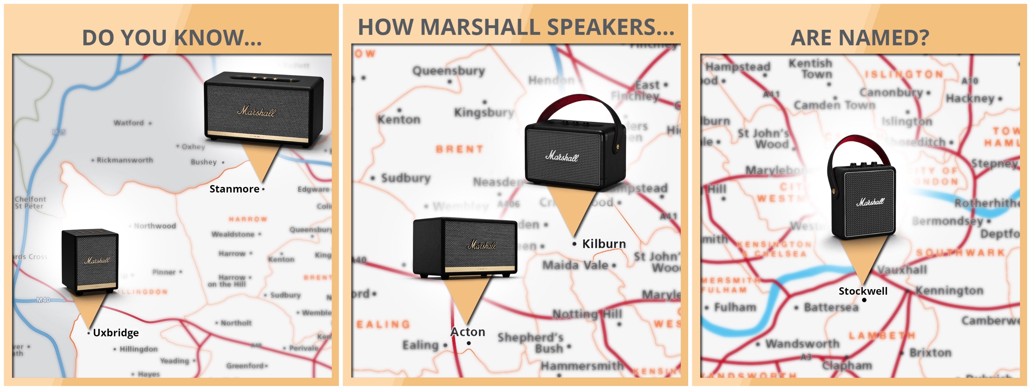 Marshall Speakers Map