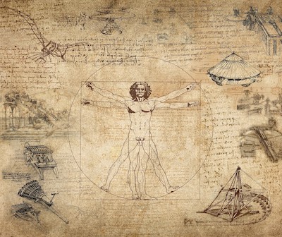 Leonardo Da Vinci Notebook