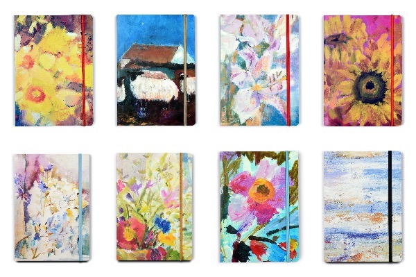 Artistic Notebooks and Floral Notebooks available at Judi Glover Art