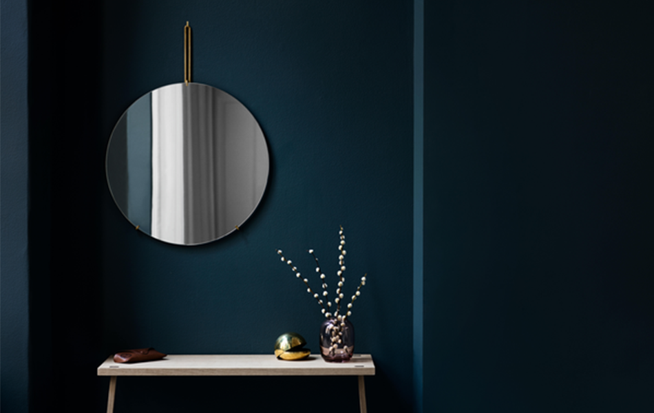 Round and Elegant Wall Mirror - Moebe Design