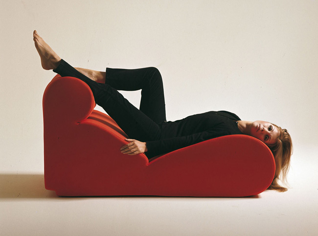 The Bobo sofa designed by Cini Boeri for Arflex was one of Boeri's first designs for the group that expanded the notion of flexibility in the home. Photo c/o Arflex. 