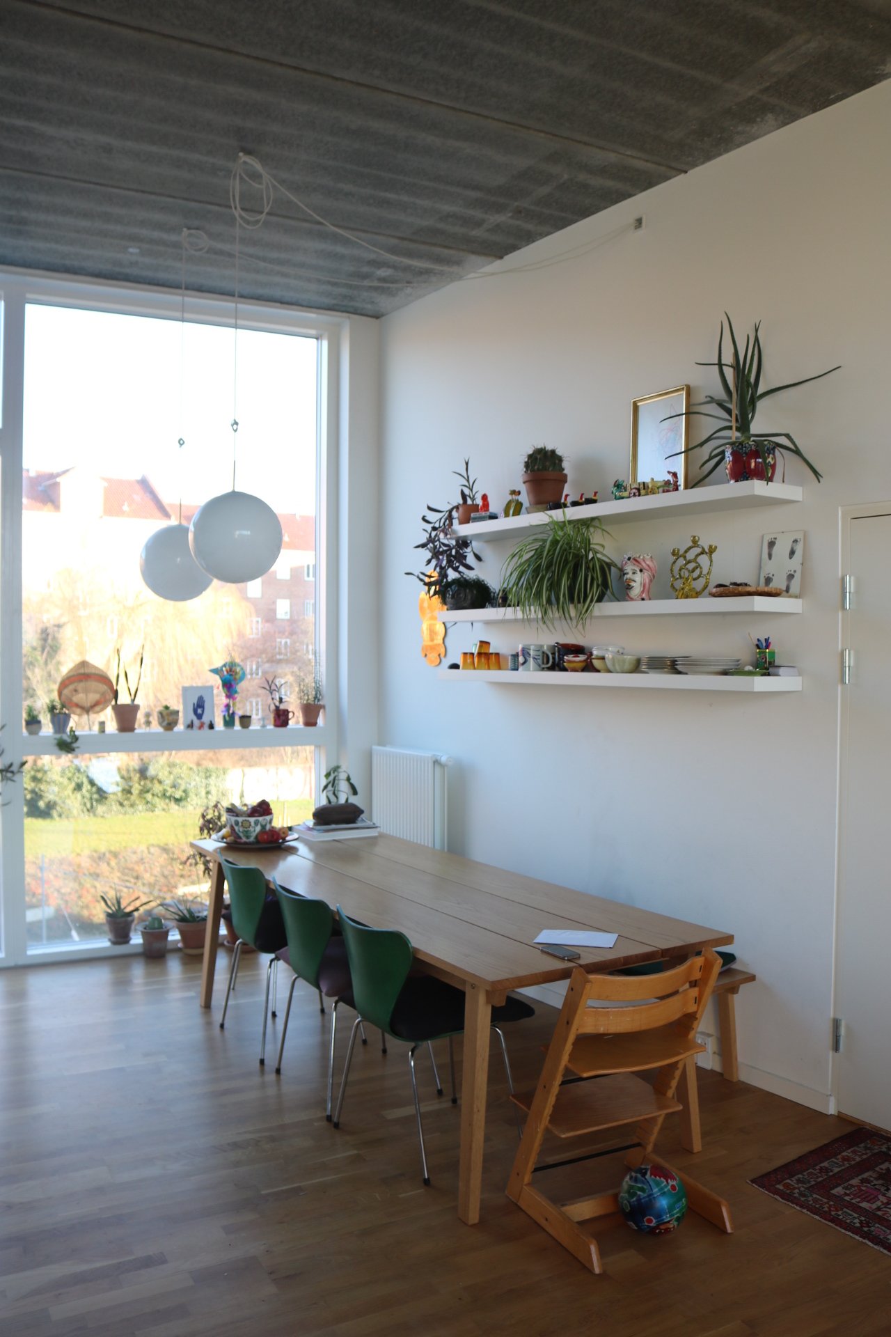 Inside Nikolai's apartment in Copenhagen which he shares with his wife and child. Photo c/o Nikolai Kotlarczyk.