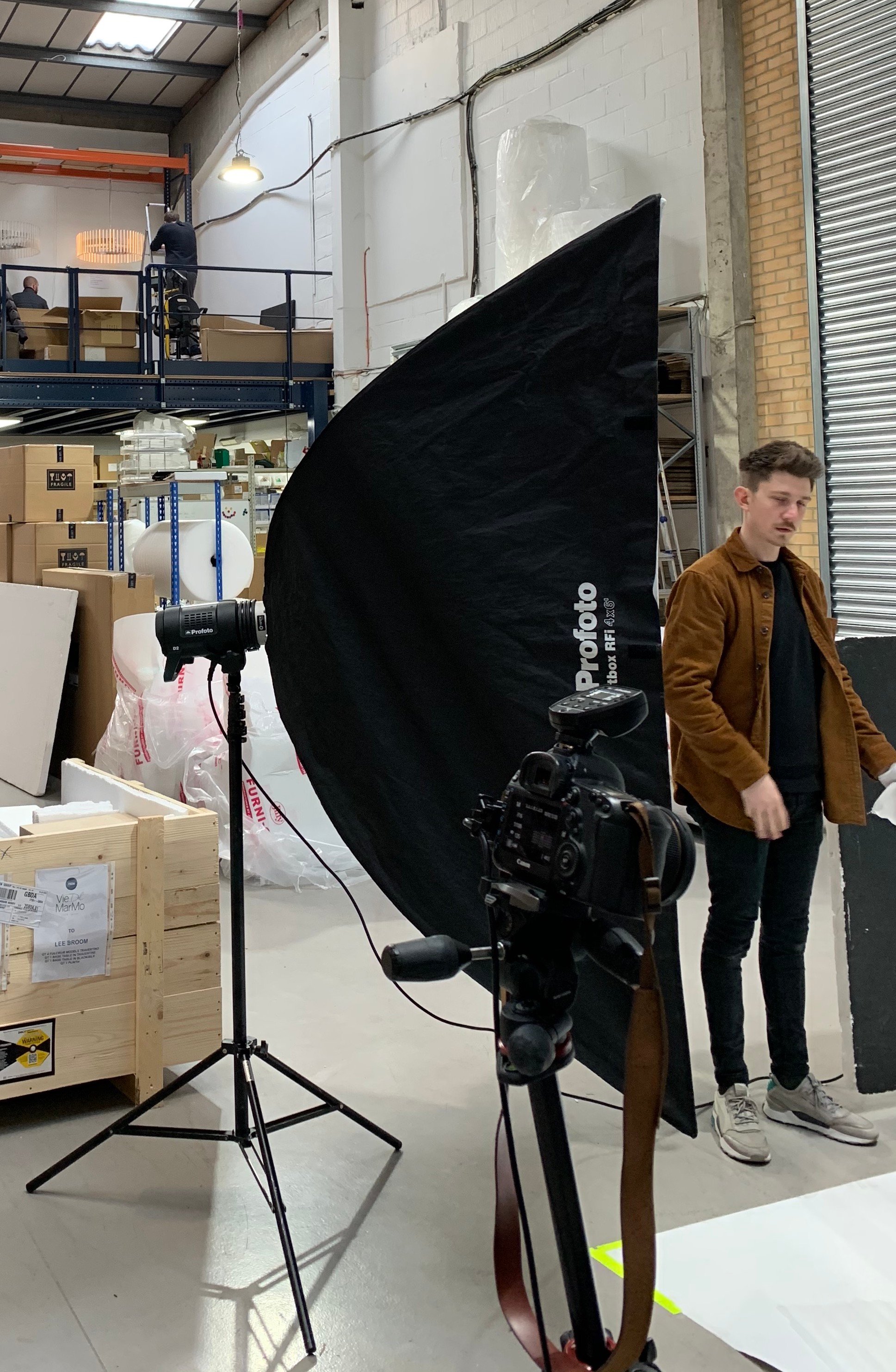 At Lee Broom HQ everything is produced inhouse, from design, assembly and distribution, to the management of the brand's identity. Photo c/o Lee Broom. 