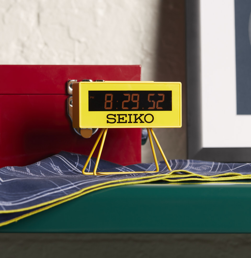 Supreme Supreme Seiko Marathon Clock Red | Grailed