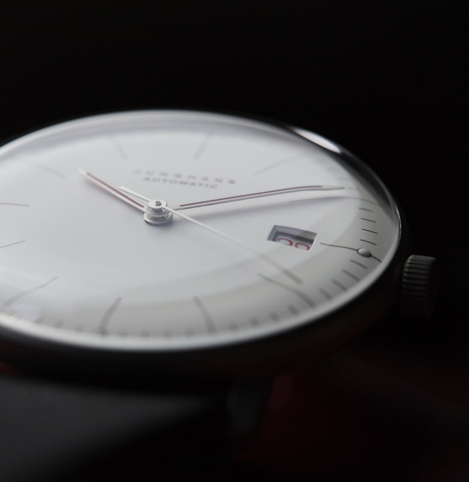 Max Bill Automatic Bauhaus Domed Dial and Crystal