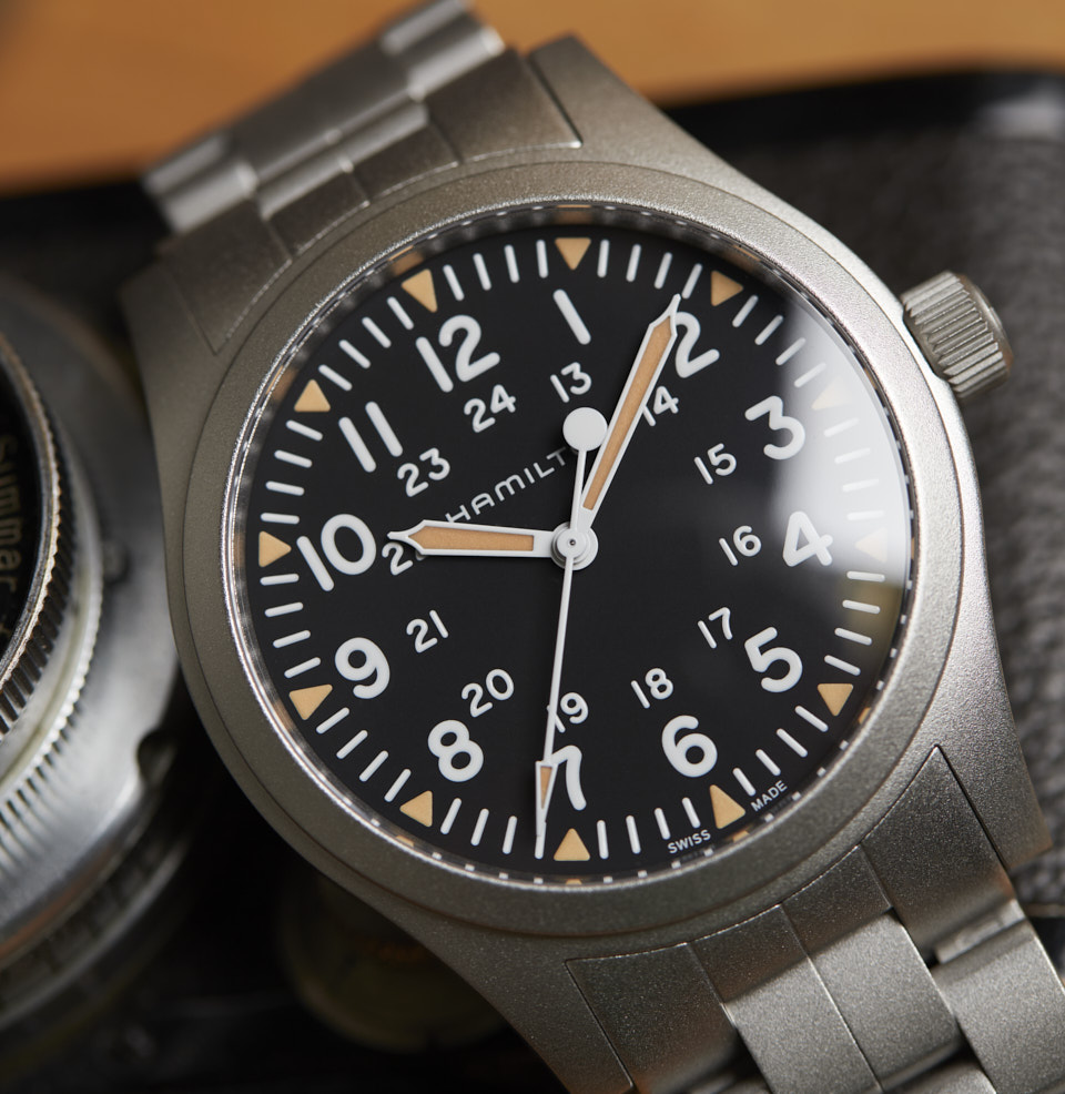hamilton khaki field mechanical lume