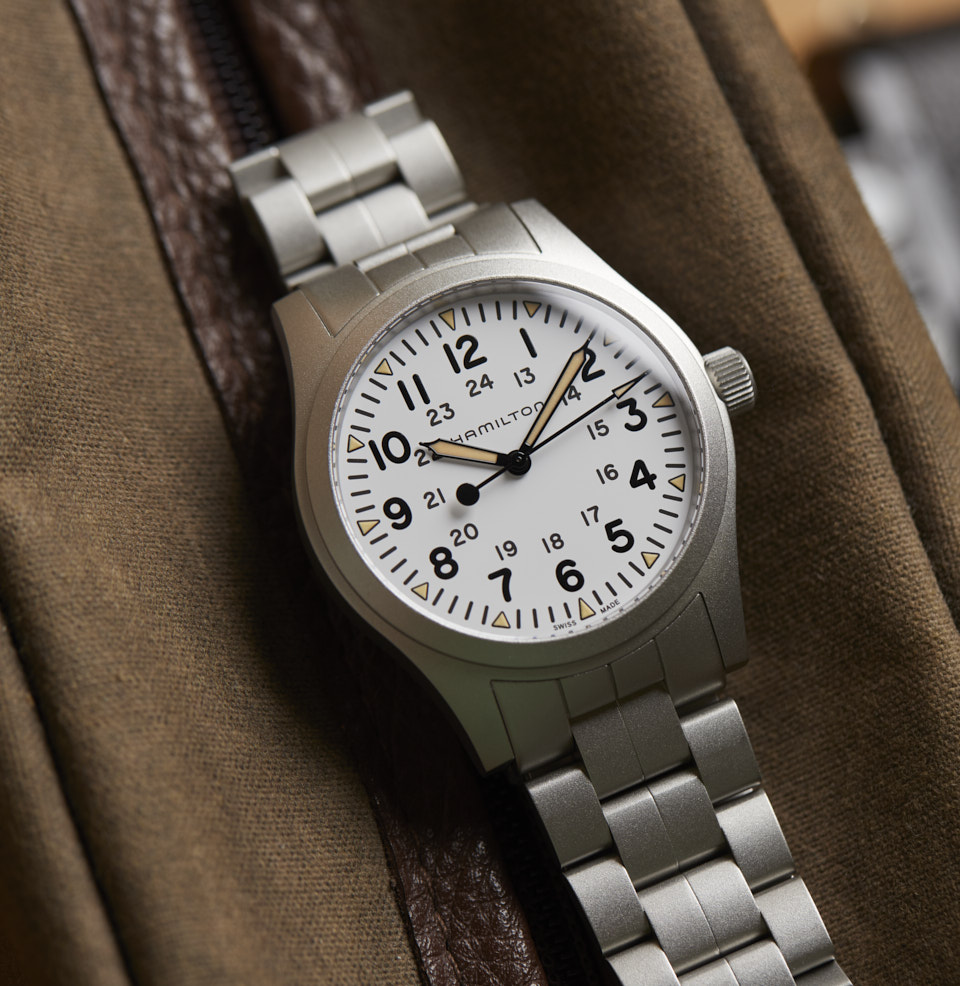 hamilton khaki field mechanical lume