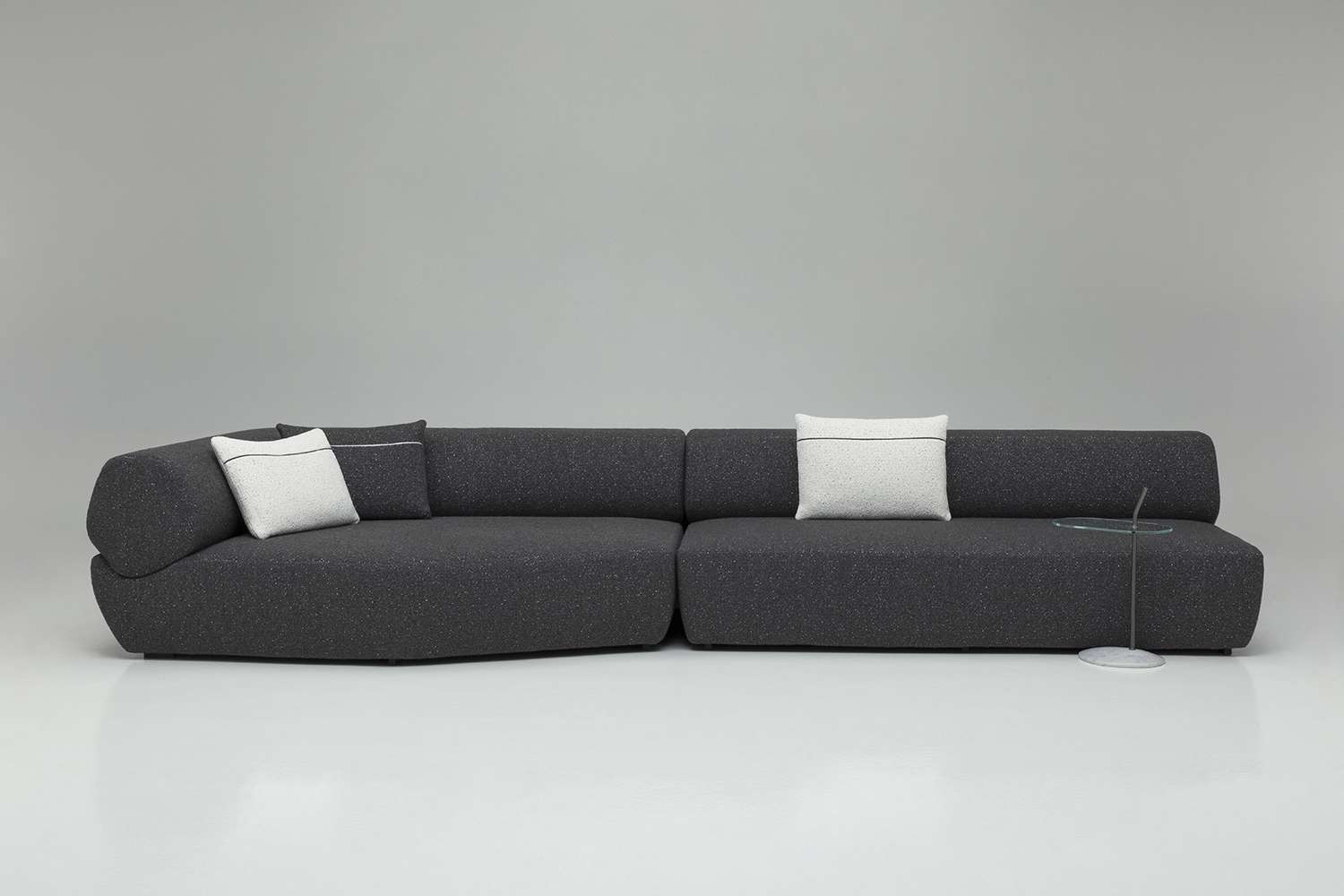 The Naviglio sofa designed by newcomers to B&B Italia, Yabu Pushelberg. Photo c/o B&B Italia. 