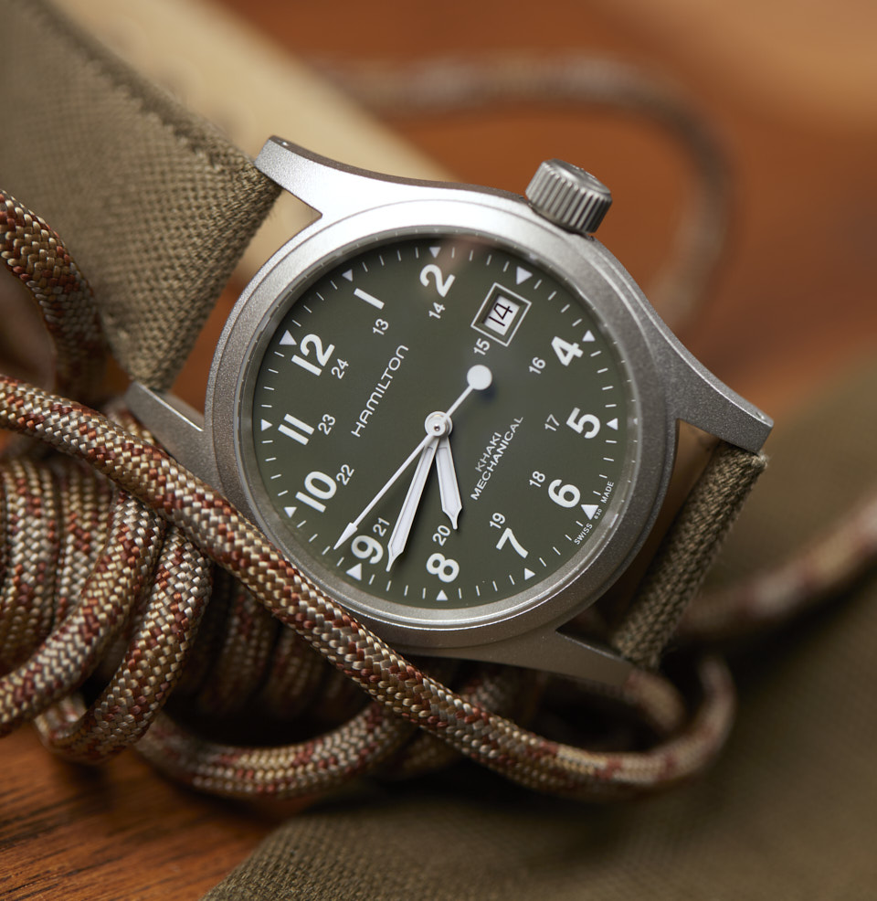 Khaki Field Mechanical Date Classic Field Watch Design