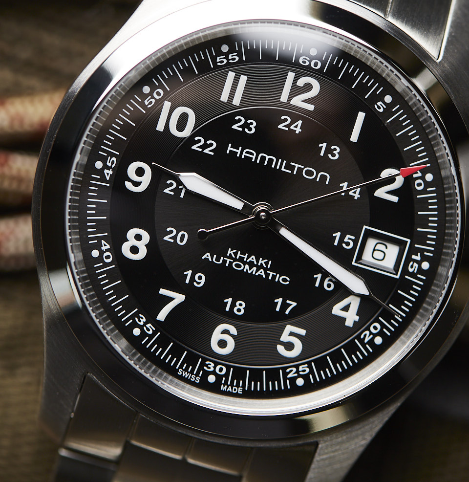 Khaki Field Auto Bold Dial design