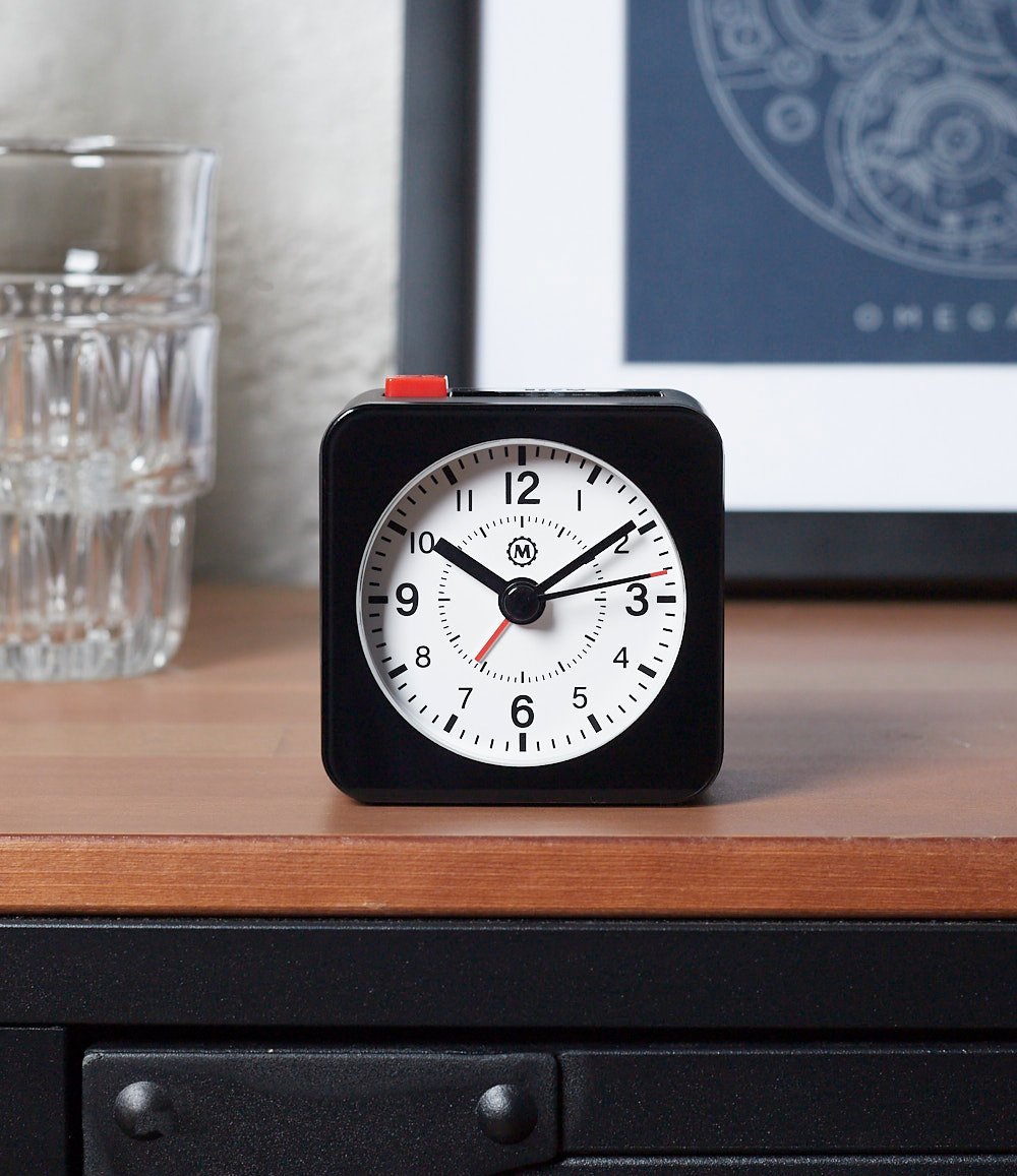 The Runwell Desk Clock | Wolverine Dial | Shinola® Detroit