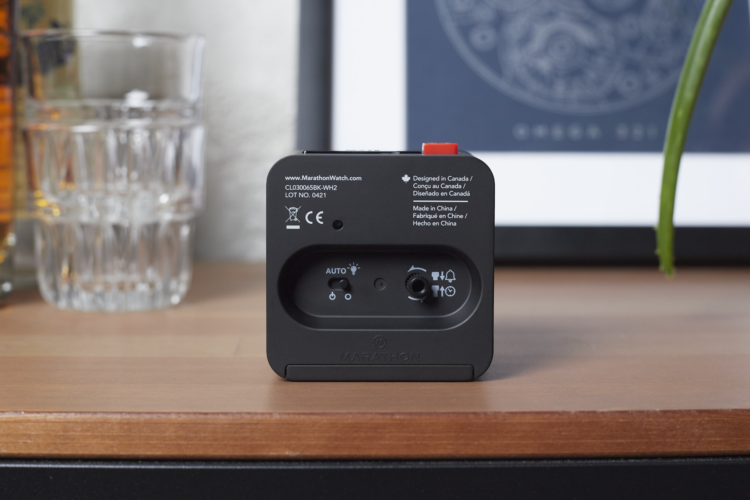 Marathon Mini Travel Alarm Clock Windup Watch Shop