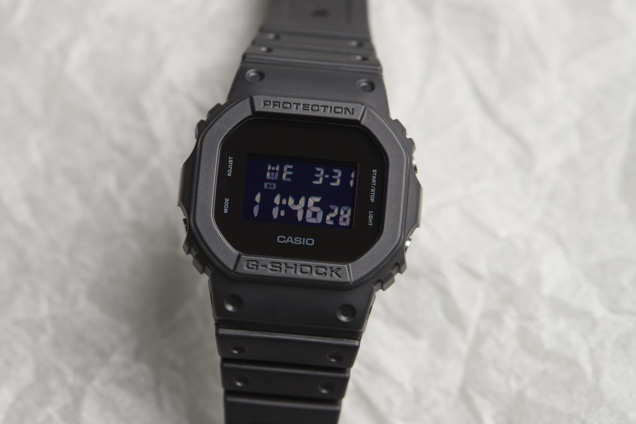 g shock 5600 blackout