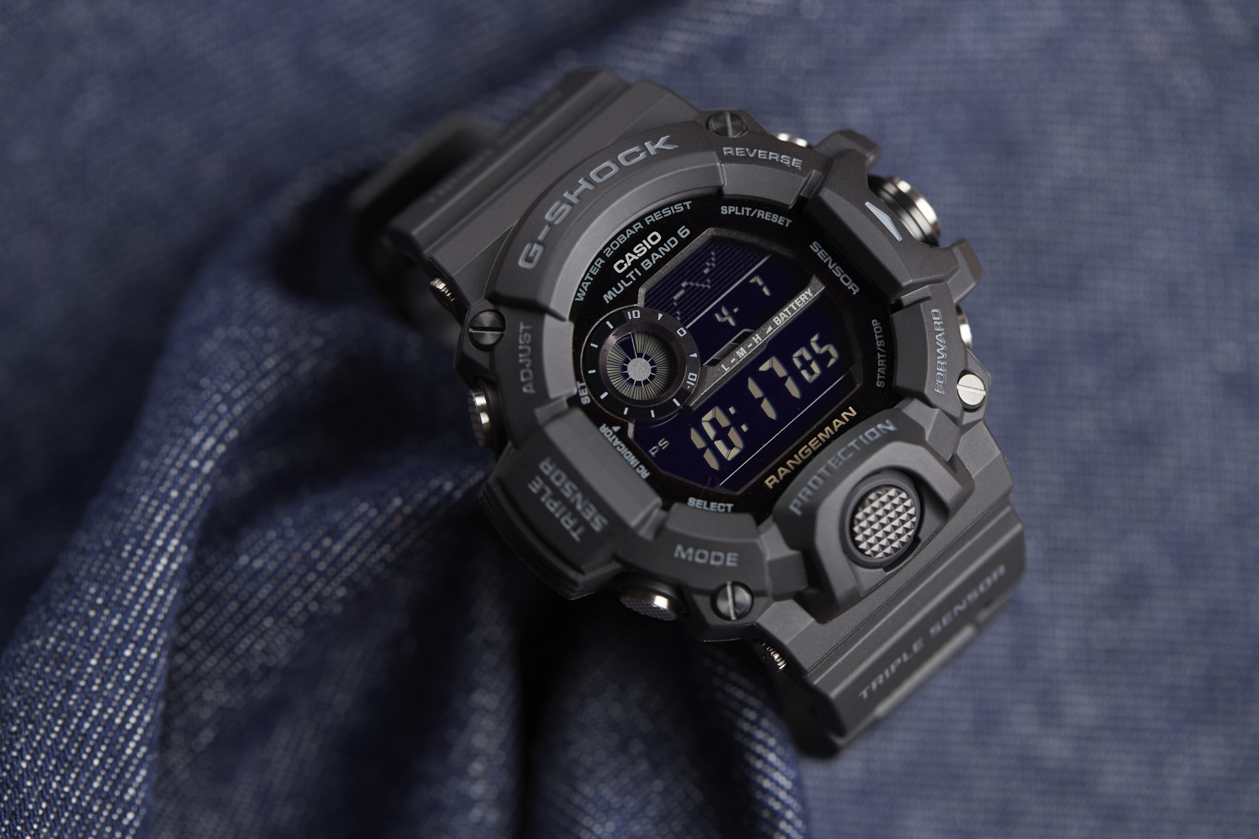 GSHOCK Rangeman Watch Built for the Toughest Environments Windup