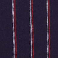 navy with white and red stripe