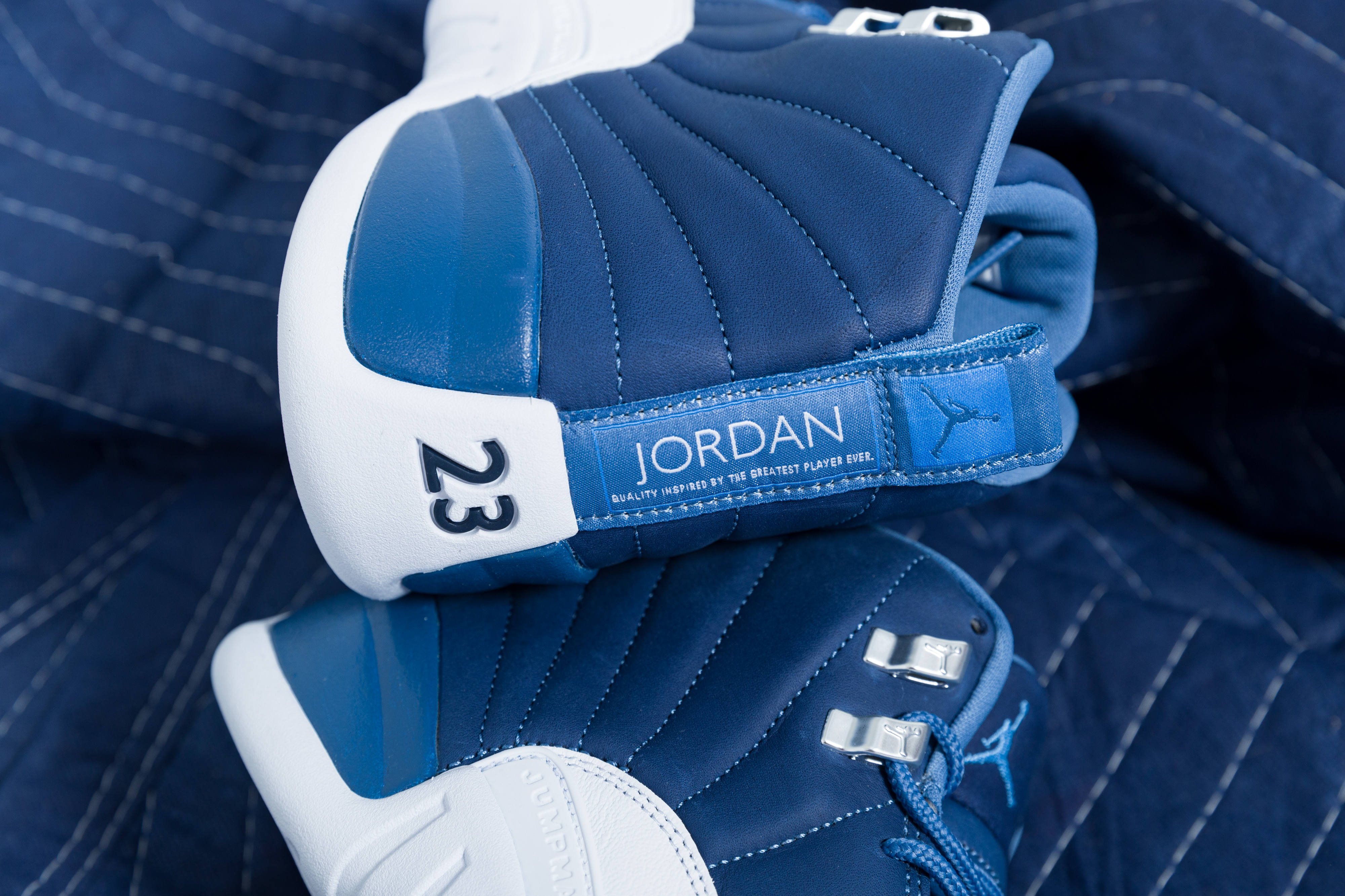 Nike Air Jordan 12 Retro 'Stone Blue' | Up There