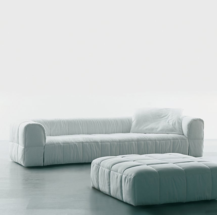 The Strips sofa designed in 1972 won Cini Boeri the Compasso d'Oro in 1979. Photo c/o Arlex. 