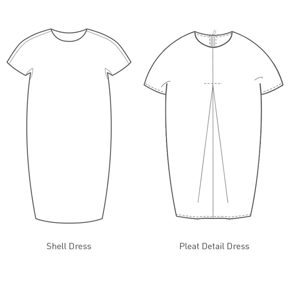 Designing The Pleat Detail Dress