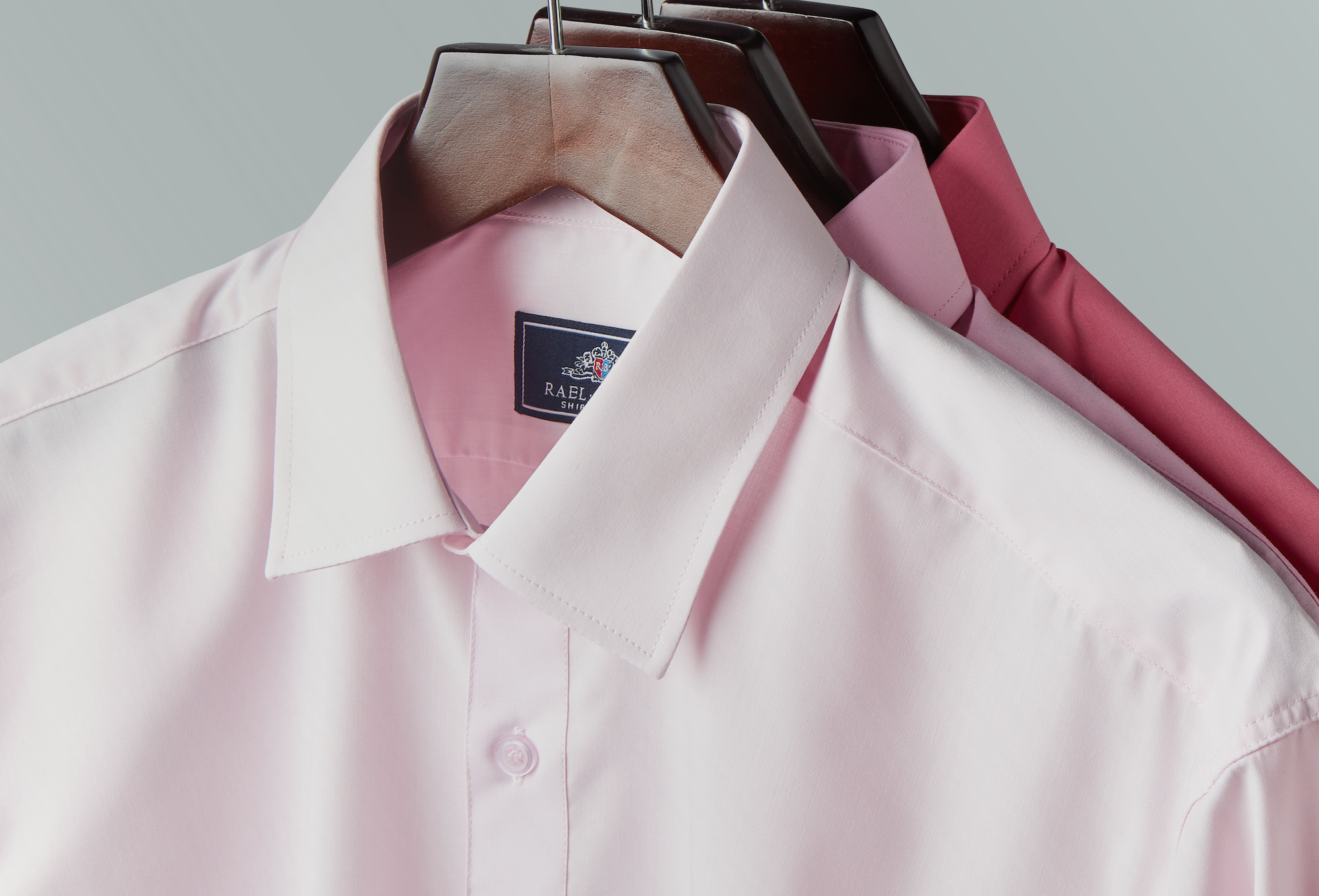 Pink Classic Plain Shirts