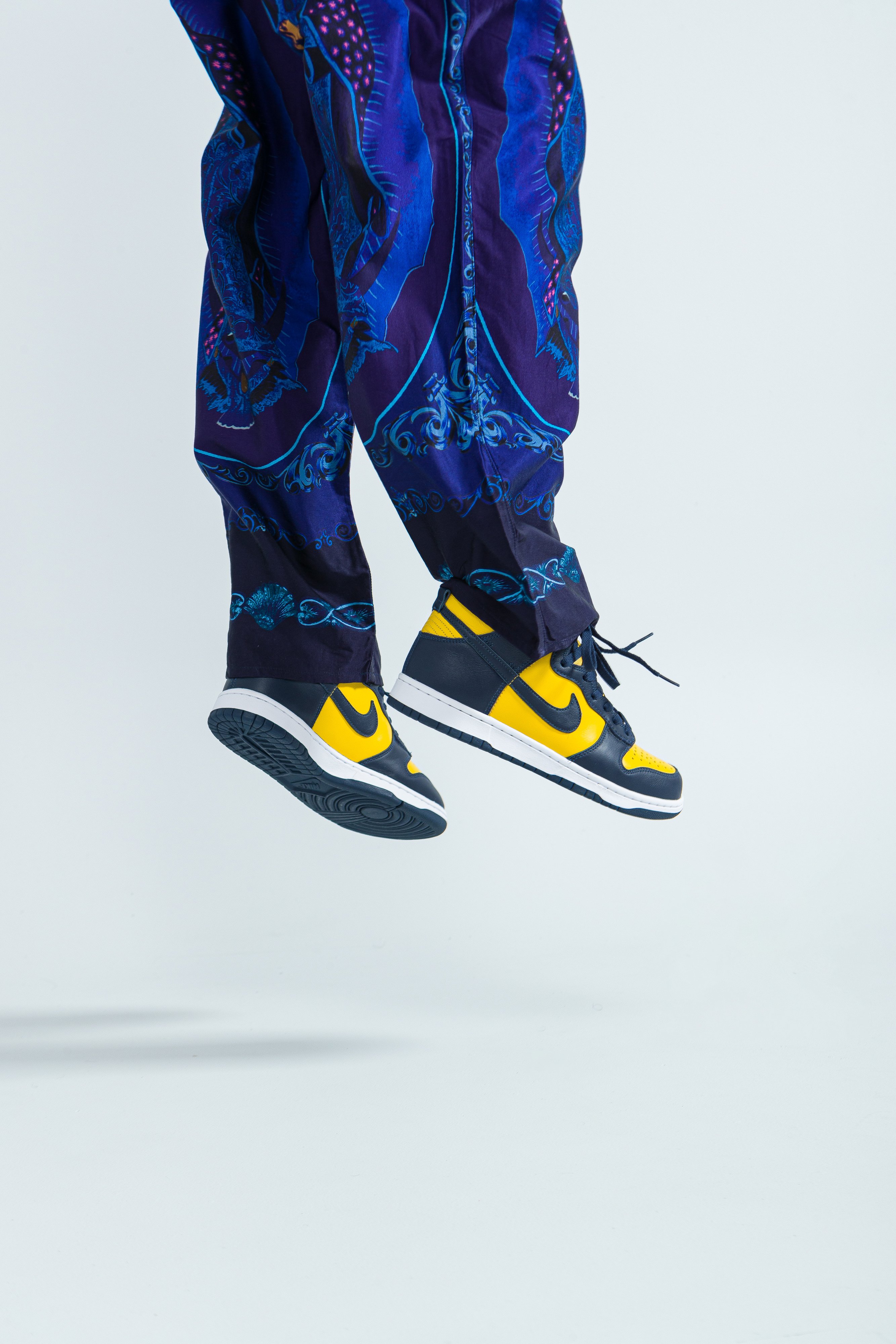 Up There Launches - Nike Dunk High SP - Varsity Maize/Midnight Navy 'Michigan'