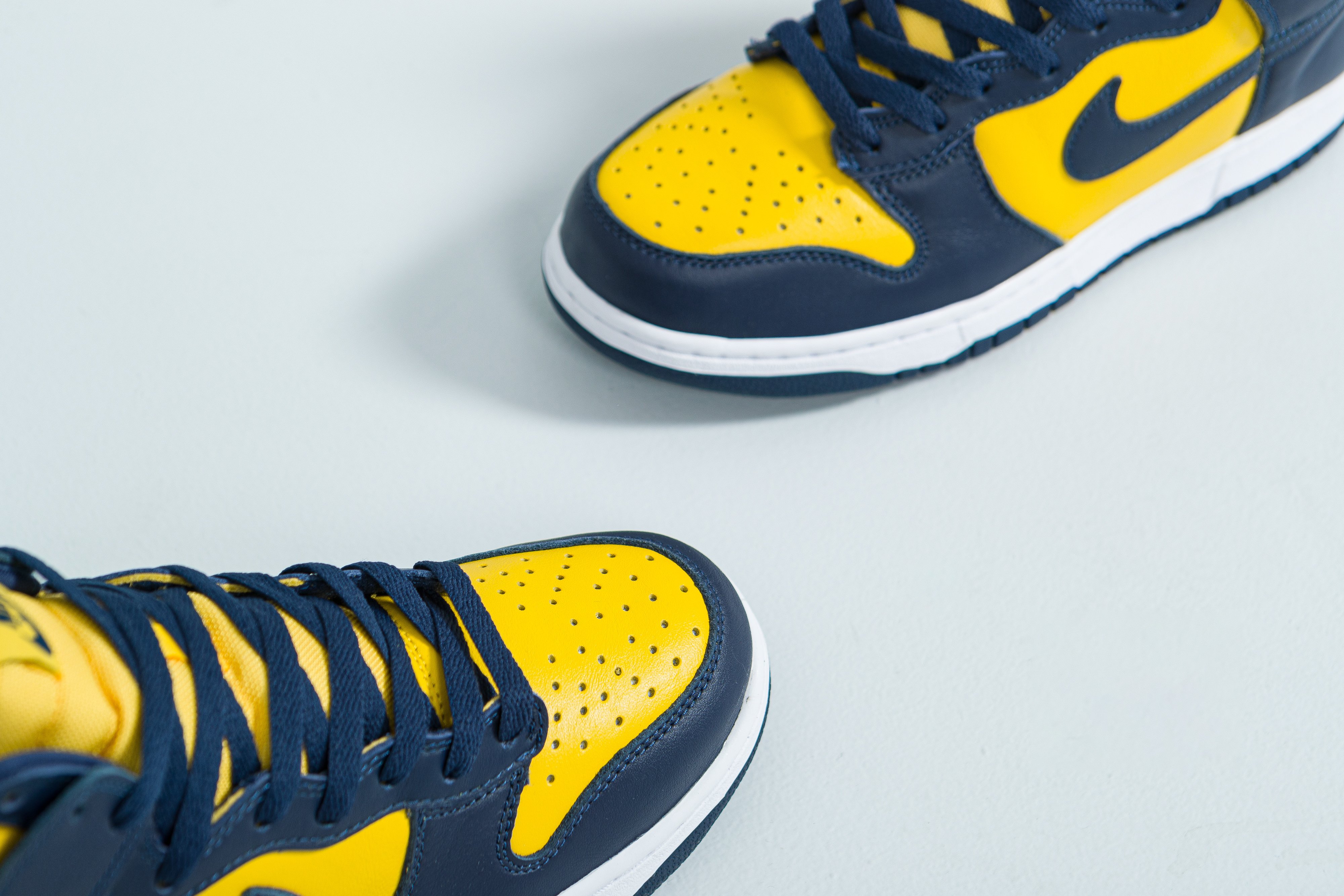 Launches Nike Dunk High Michigan Up There